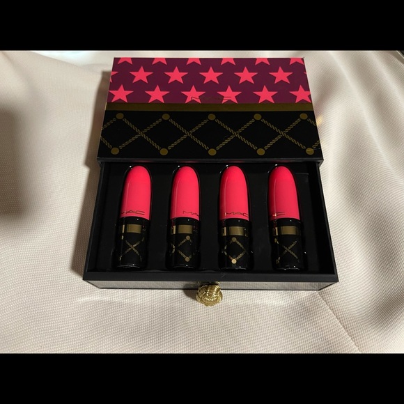 Mac Cosmetics limited edition lipstick set Brand NEW - Picture 2 of 5
